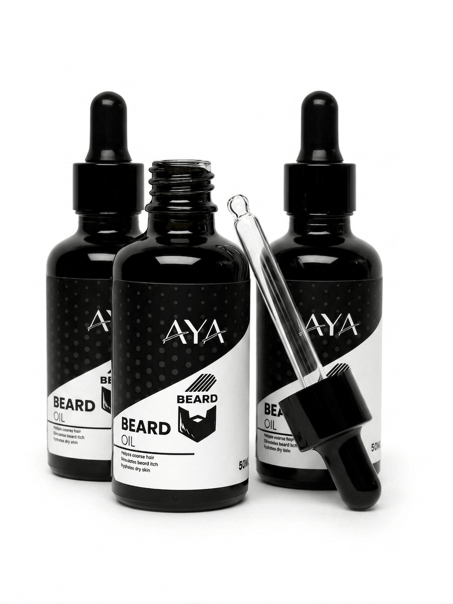 AYA Beard Oil – Softens, Stimulates Growth & Hydrates Skin (50ML)