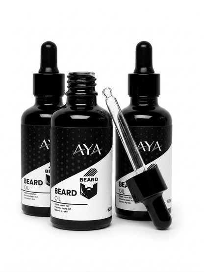 AYA Beard Oil – Softens, Stimulates Growth & Hydrates Skin (50ML)