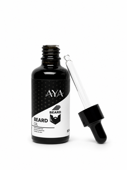 AYA Beard Oil – Softens, Stimulates Growth & Hydrates Skin (50ML)